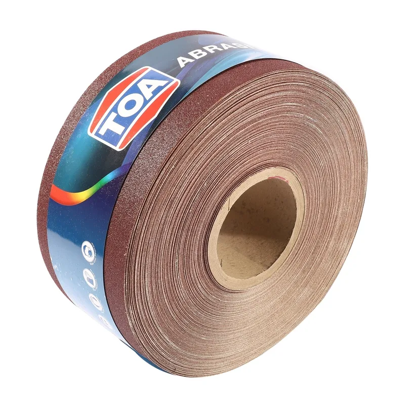 TOA CAJ-N ผ้าทรายม้วน ผ้านิ่ม 4"X50 เมตร#100 - Image 2