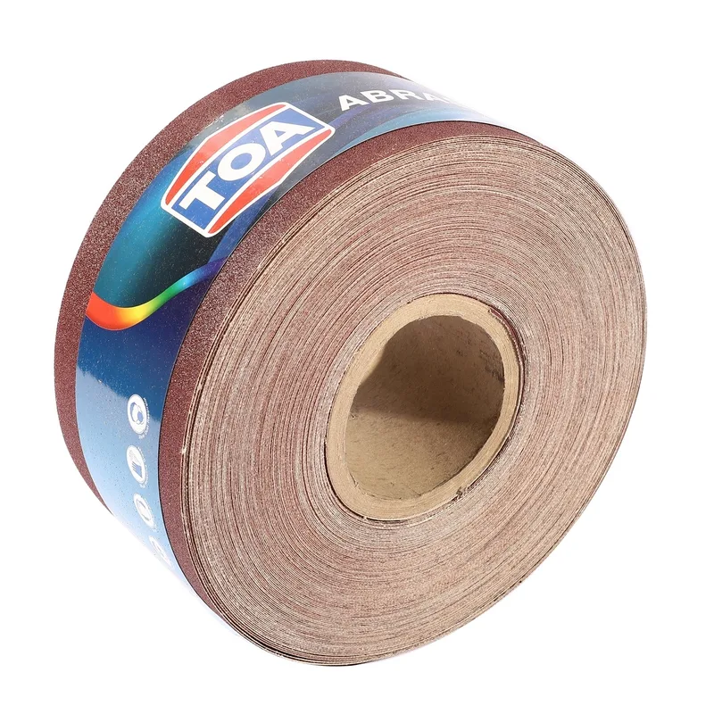 TOA CAJ-N ผ้าทรายม้วน ผ้านิ่ม 4"X50 เมตร#120 - Image 2
