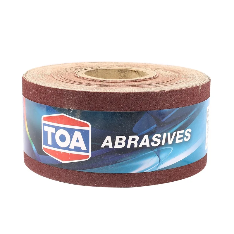 TOA CAJ-N ผ้าทรายม้วน ผ้านิ่ม 4"X50 เมตร#120