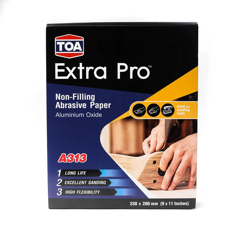 TOA EXTRA PRO กระดาษทรายขัดแห้ง 9"X11" #240 - Image 4