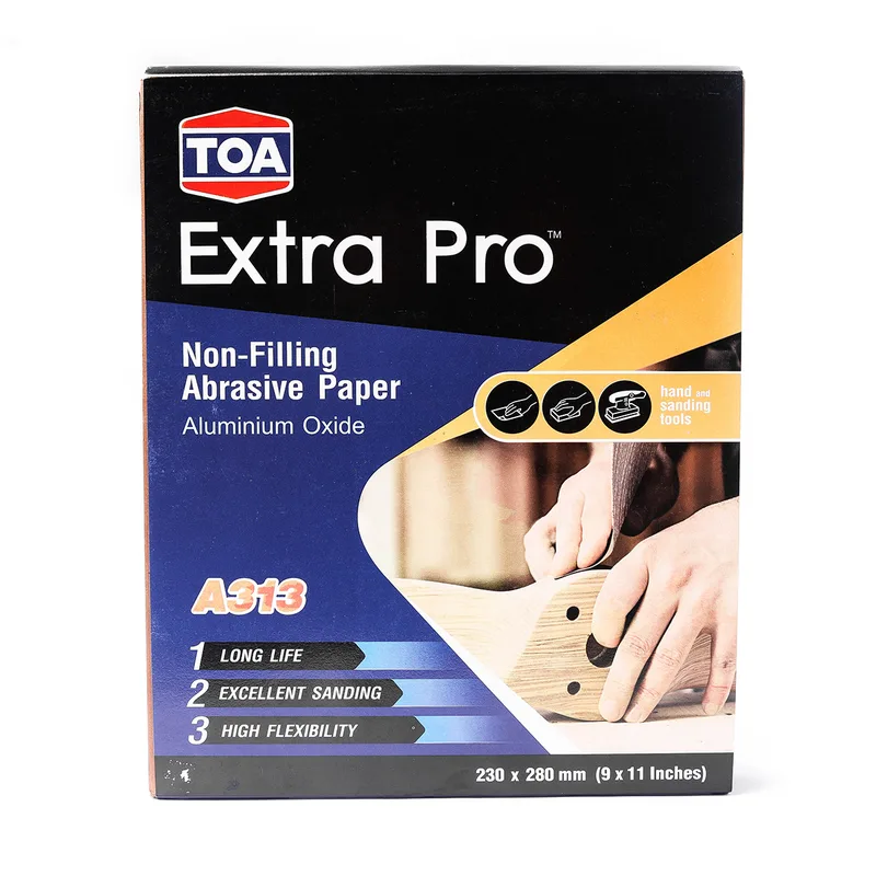 TOA EXTRA PRO กระดาษทรายขัดแห้ง 9"X11" #400 - Image 4