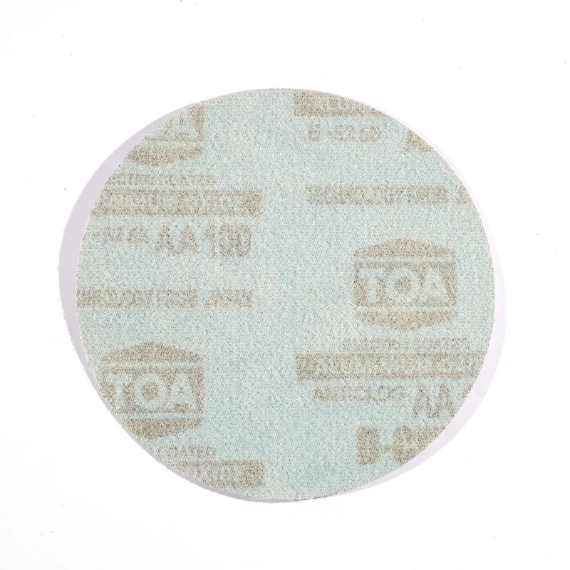 TOA D-CUT ทรายกลม5"ขัดไม้ขัดเหล็ก หลังขน#100 - Image 3