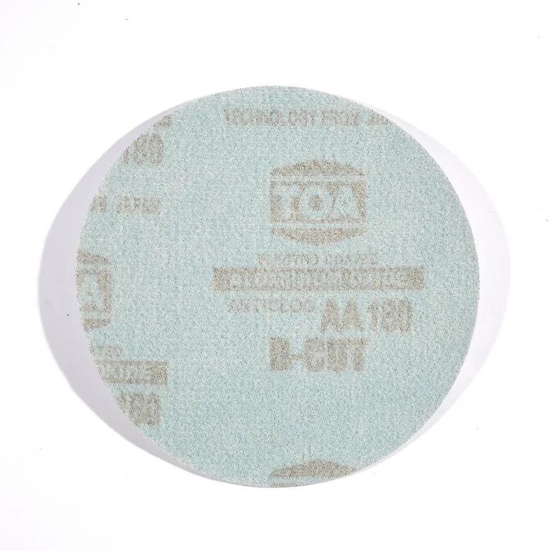 TOA D-CUT ทรายกลม5"ขัดไม้ขัดเหล็ก หลังขน#180 - Image 3