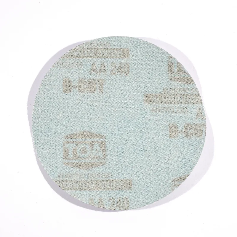 TOA D-CUT ทรายกลม5"ขัดไม้ขัดเหล็ก หลังขน#240 - Image 3