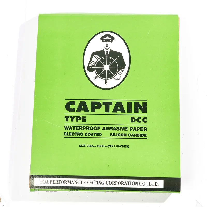 TOA CAPTAINกระดาษทรายน้ำ9"X11" #100(60/PAC) - Image 4