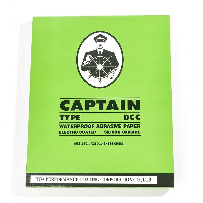 TOA CAPTAINกระดาษทรายน้ำ9"X11" #150(60/PAC) - Image 4