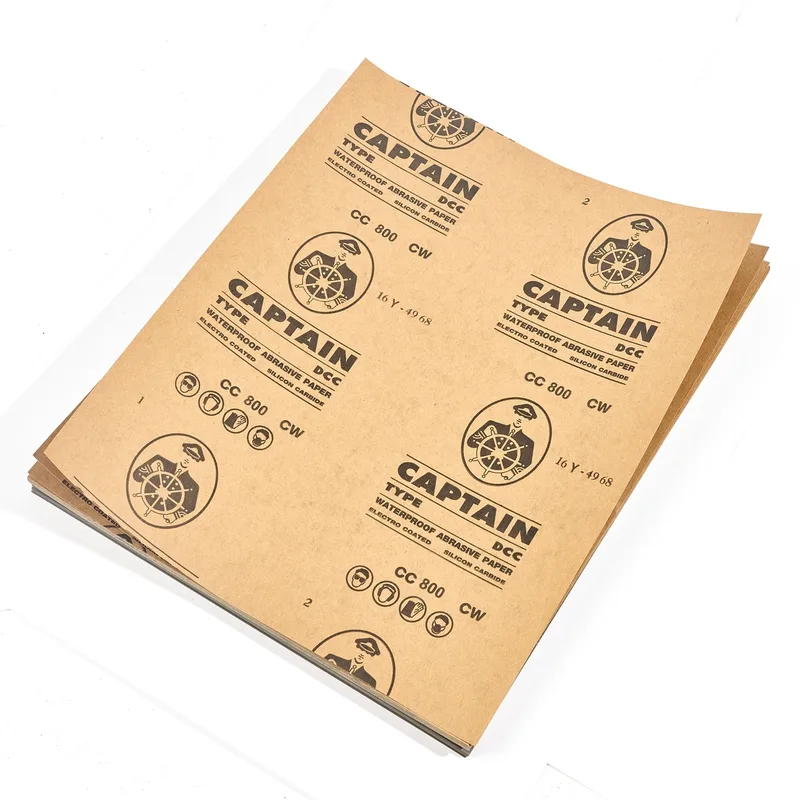 TOA CAPTAINกระดาษทรายน้ำ9"X11" #800(60/PAC) - Image 3