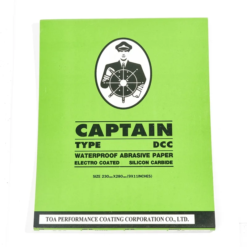 TOA CAPTAINกระดาษทรายน้ำ9"X11" #800(60/PAC) - Image 4