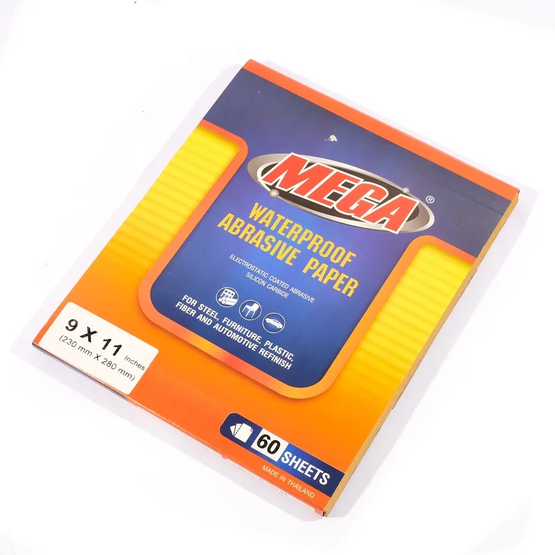 TOA MEGA กระดาษทรายน้ำ9"X11" #800(60/PAC) - Image 5