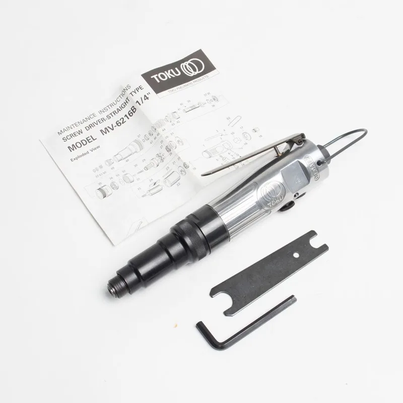 TOKU MV-6216B ไขควงลมแบบด้ามตรง HEX 1/4" - Image 6