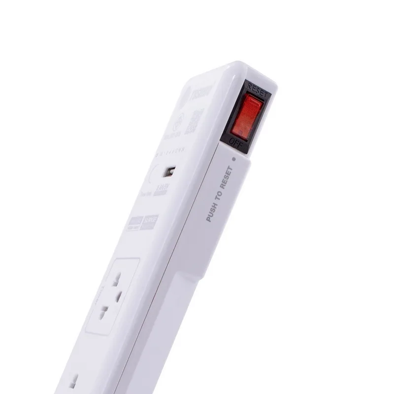 TOSHINO รางปลั๊กไฟ 3 ช่อง 3 เมตร 10 แอมป์ USB 1 ช่อง รุ่น WT-33 - Image 3