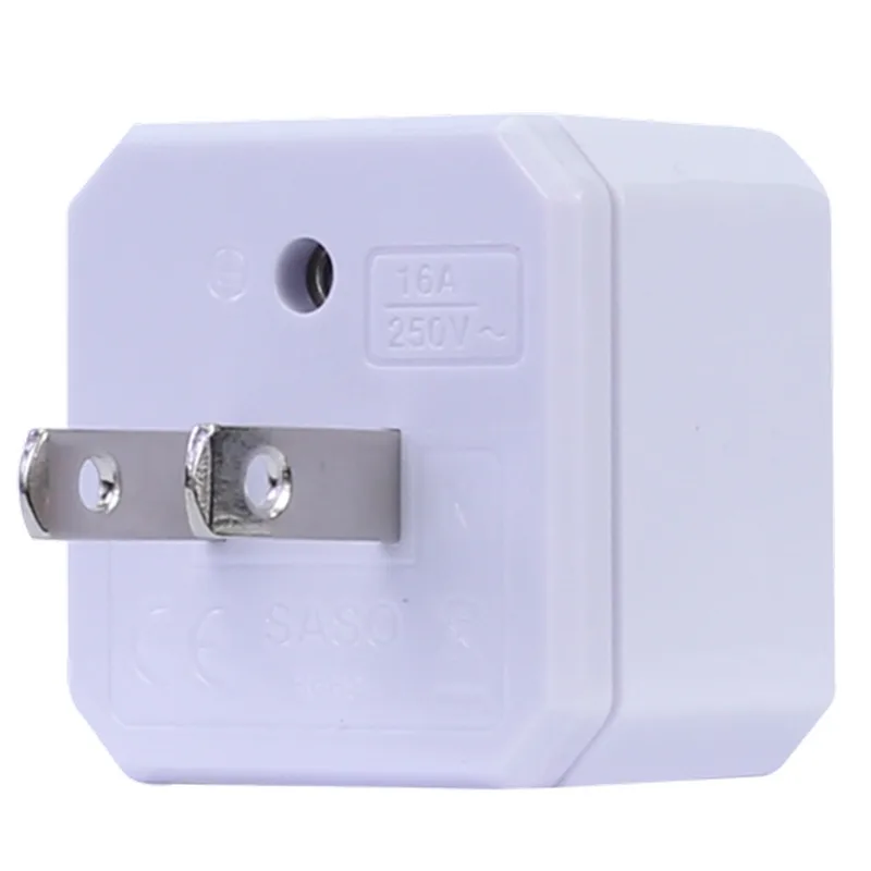 TOSHINO ปลั๊กแปลง อะแดปเตอร์ 2 ขาแบน 16 แอมป์ รุ่น EA-E รองรับไฟ 3500W - Image 5