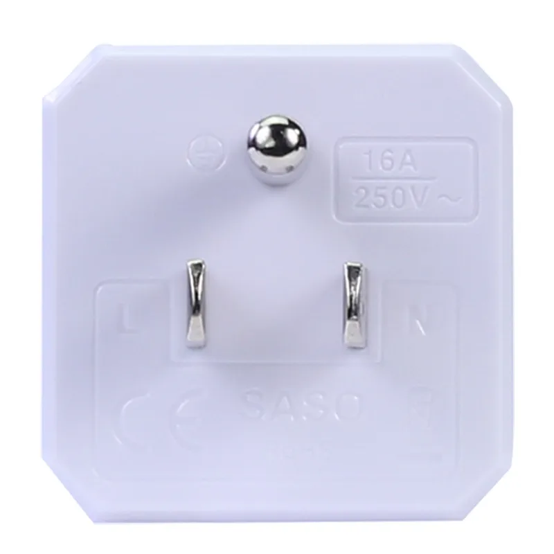 TOSHINO ปลั๊กแปลง อะแดปเตอร์ 3 ขาแบน 16 แอมป์ รุ่น EA-B รองรับไฟ 3500W - Image 4