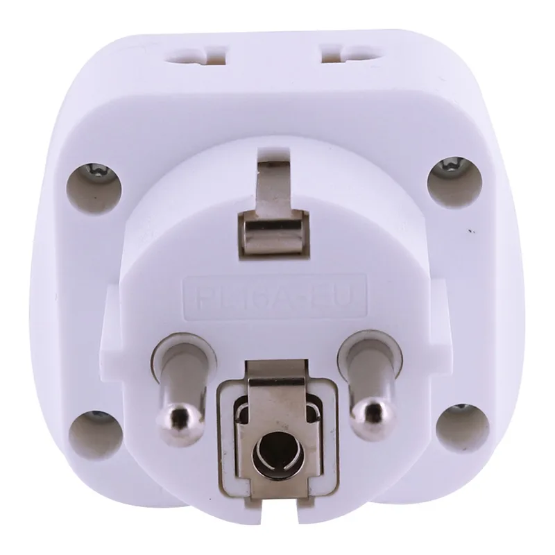 TOSHINO ปลั๊กแปลง 2IN1 ขากลม EU 16 แอมป์ รุ่น PL16A-EU รองรับไฟ 3500W - Image 6