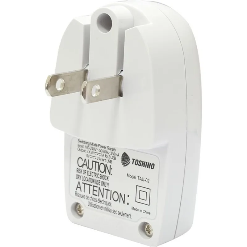 TOSHINO TAU-02 Adapter CHARGER 2USB (2A) - Image 3