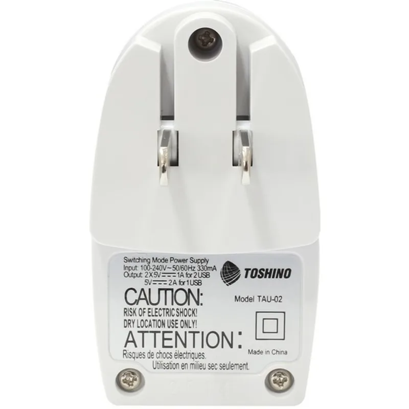 TOSHINO TAU-02 Adapter CHARGER 2USB (2A) - Image 4