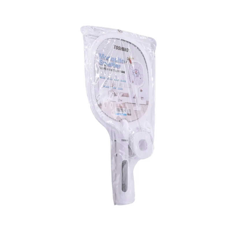 TOSHINO ไม้ตียุงชาร์จไฟ 2 in 1 พร้อมแท่น แรงดันไฟฟ้า 3800V รุ่น WD-958 - Image 8
