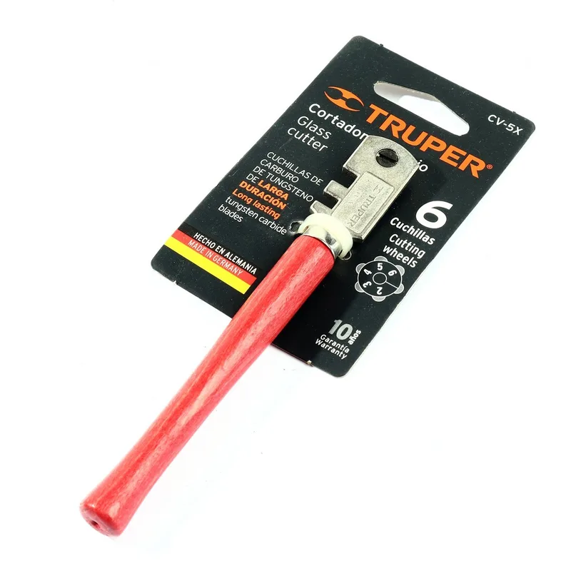 TRUPER คัตเตอร์ตัดกระจก ขนาด 0.17 นิ้ว มาพร้อม ใบมีด 6 ใบ รุ่น 12954