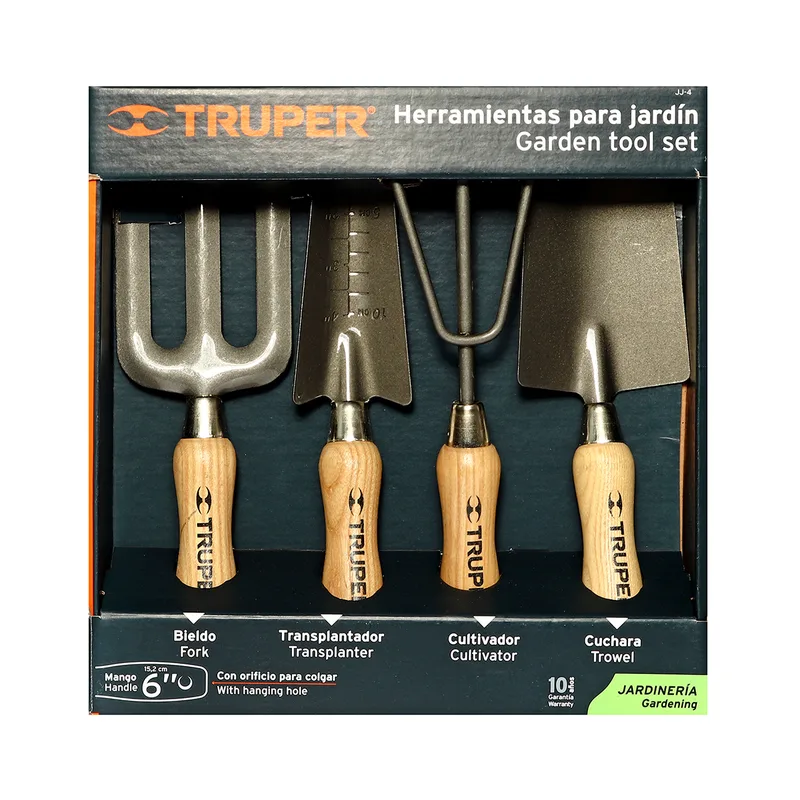 TRUPER ส้อมเหล็ก 5 ซี่ ด้ามยาว 6 นิ้ว รุ่น 11006