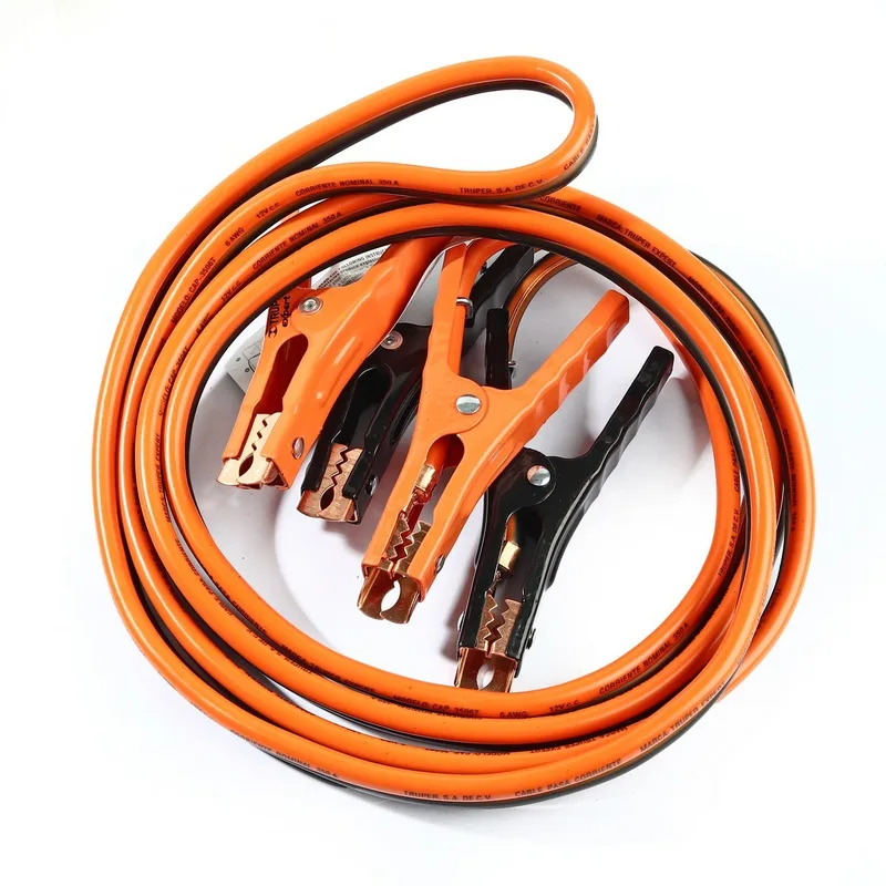 TRUPER สายพ่วงแบตเตอรี่รถยนต์ 6 AWG ยาว 3.5 เมตร (11.5 ฟุต) รุ่น 17544