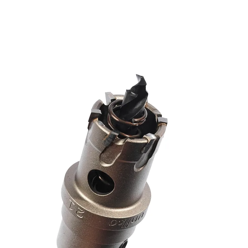 UNIKA MCTR-21.0 โฮลซอร์ TCT 21 มม TRIPLE เจาะเหล็ก สแตนเลส - Image 3