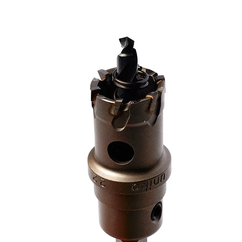 UNIKA MCTR-22.0 โฮลซอร์ TCT 22 มม TRIPLE เจาะเหล็ก สแตนเลส - Image 3