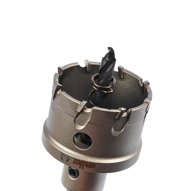 UNIKA MCTR-43.0 โฮลซอร์ TCT 43 มม TRIPLE เจาะเหล็ก สแตนเลส - Image 3