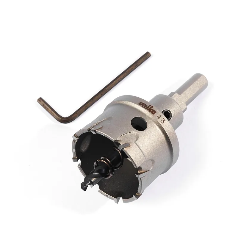 UNIKA MCTR-43.0 โฮลซอร์ TCT 43 มม TRIPLE เจาะเหล็ก สแตนเลส - Image 4
