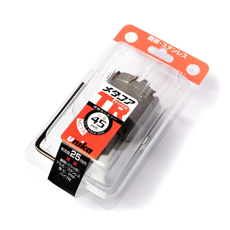 UNIKA MCTR-45.0 โฮลซอร์ TCT 45 มม TRIPLE เจาะเหล็ก สแตนเลส - Image 4