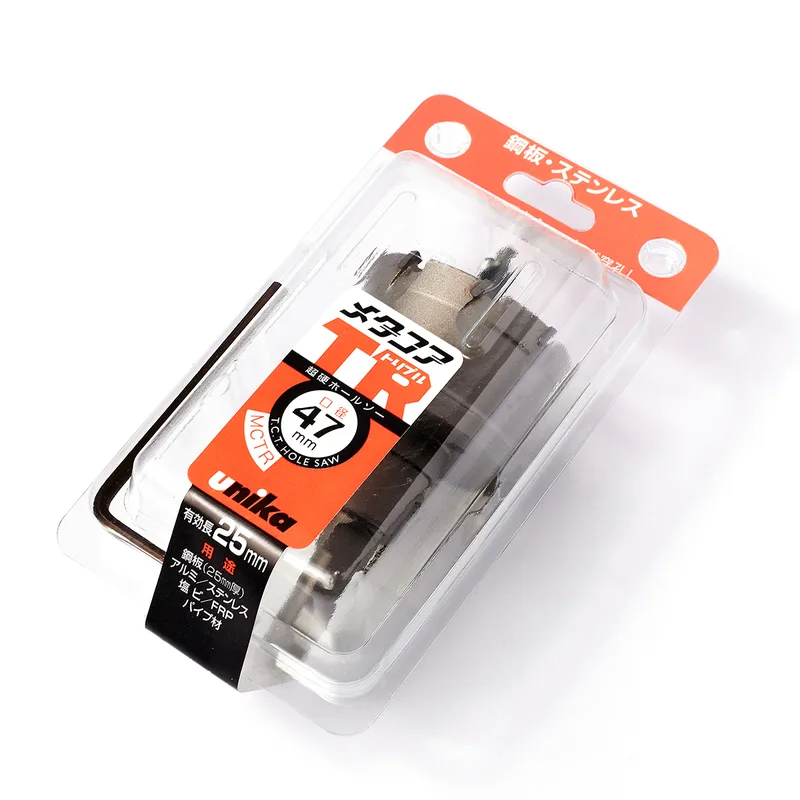 UNIKA MCTR-47.0 โฮลซอร์ TCT 47 มม TRIPLE เจาะเหล็ก สแตนเลส - Image 4