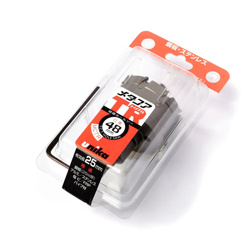 UNIKA MCTR-48.0 โฮลซอร์ TCT 48 มม TRIPLE เจาะเหล็ก สแตนเลส - Image 4