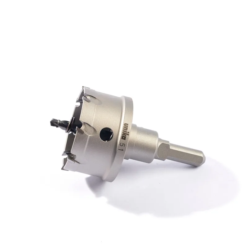 UNIKA MCTR-51.0 โฮลซอร์ TCT 51 มม TRIPLE เจาะเหล็ก สแตนเลส - Image 3