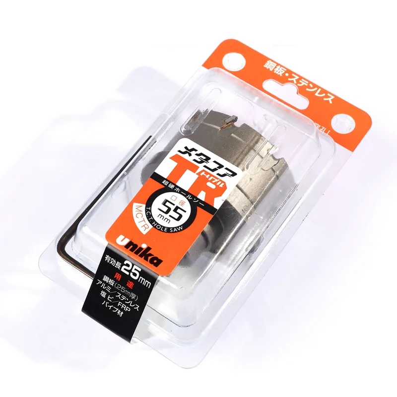 UNIKA MCTR-55.0 โฮลซอร์ TCT 55 มม TRIPLE เจาะเหล็ก สแตนเลส - Image 5