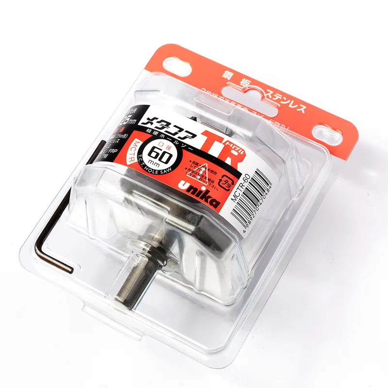 UNIKA MCTR-60.0 โฮลซอร์ TCT 60 มม TRIPLE เจาะเหล็ก สแตนเลส - Image 4
