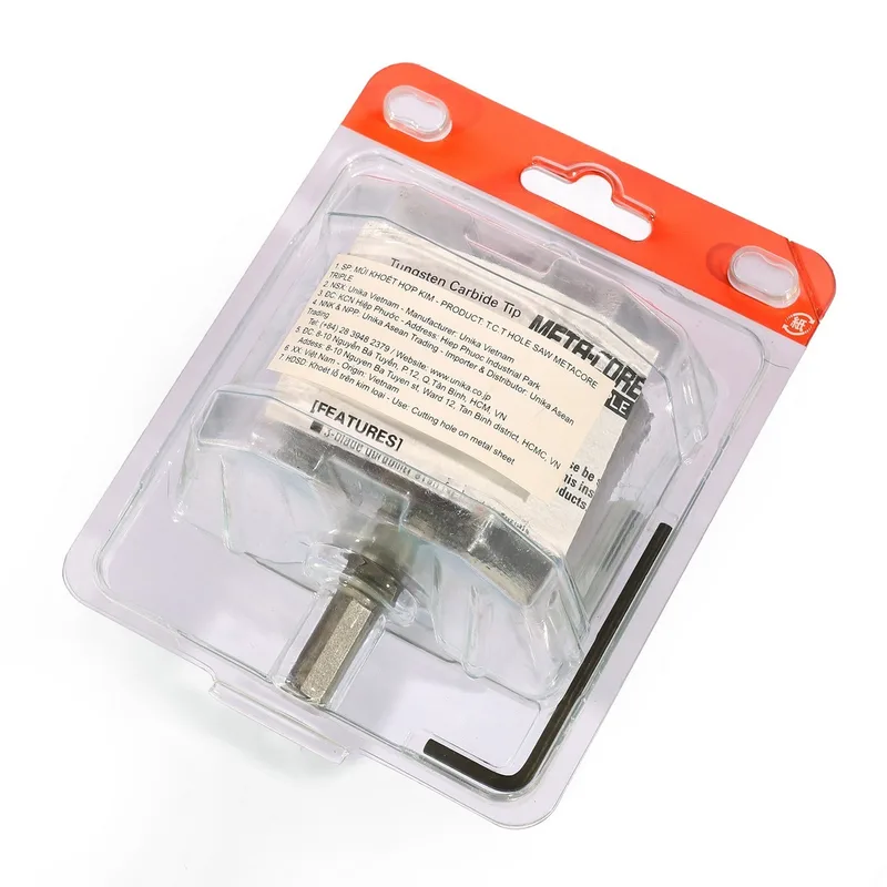 UNIKA MCTR-70.0 โฮลซอร์ TCT 70 มม TRIPLE เจาะเหล็ก สแตนเลส - Image 3