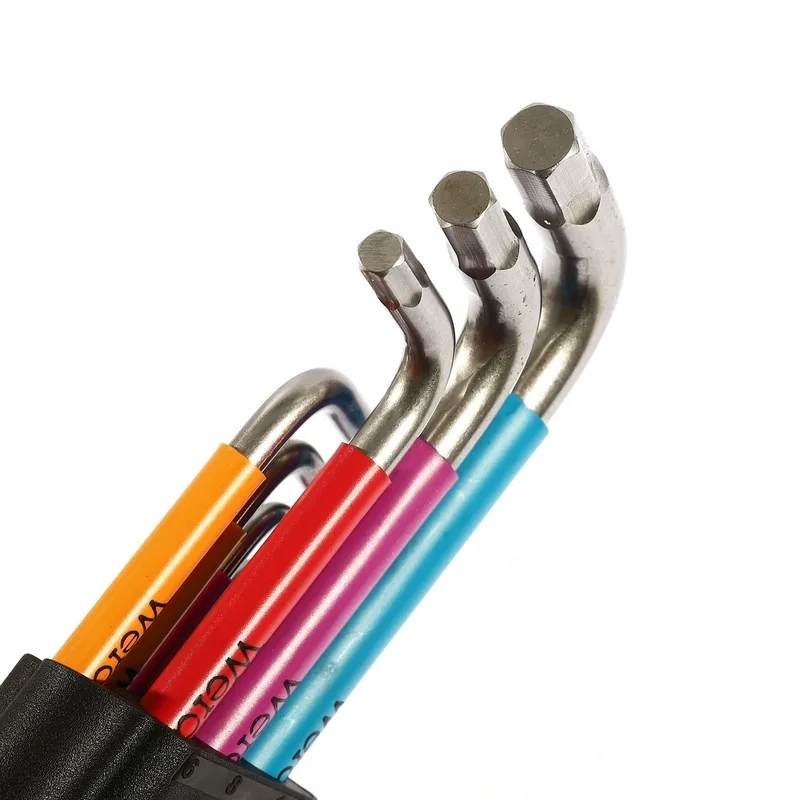 WERA ชุดประแจหกเหลี่ยมหลากสี 3950/9 Hex-Plus Stainless รุ่น 05022669001 - Image 3