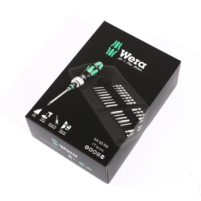 WERA ชุดไขควงก๊อกแก๊ก Kraftform Kompakt 60 RA 17 ชิ้น รุ่น 05051040001 - Image 10