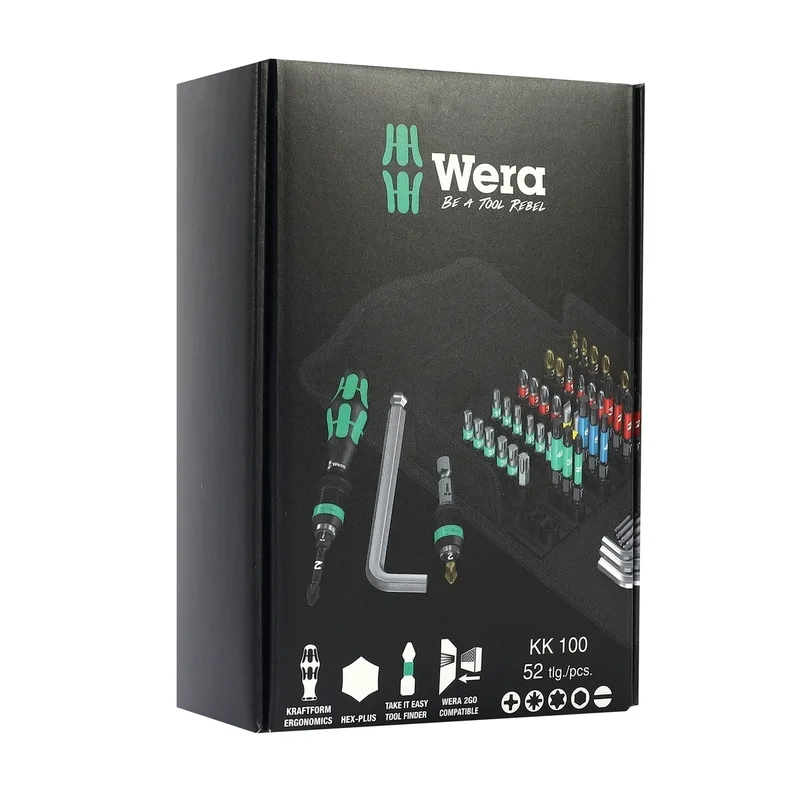 WERA ชุดไขควง Kraftform Kompakt 100 รุ่น 05057460001 - Image 11