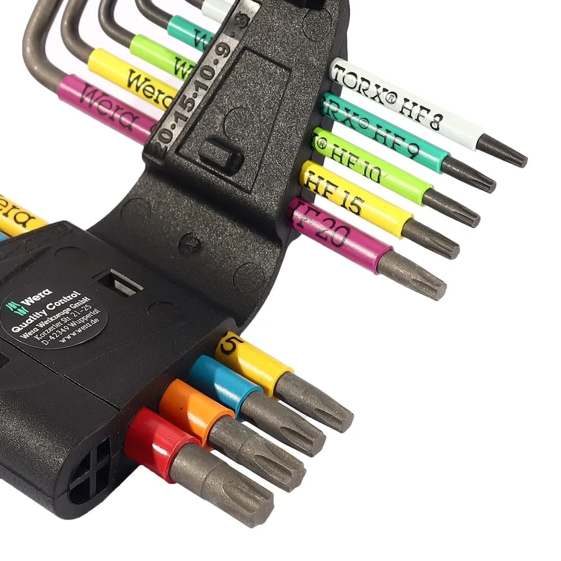 WERA ประแจดาว 6 แฉก 967/9 TORX Multicolor HF 1 รุ่น 05024179001 - Image 3