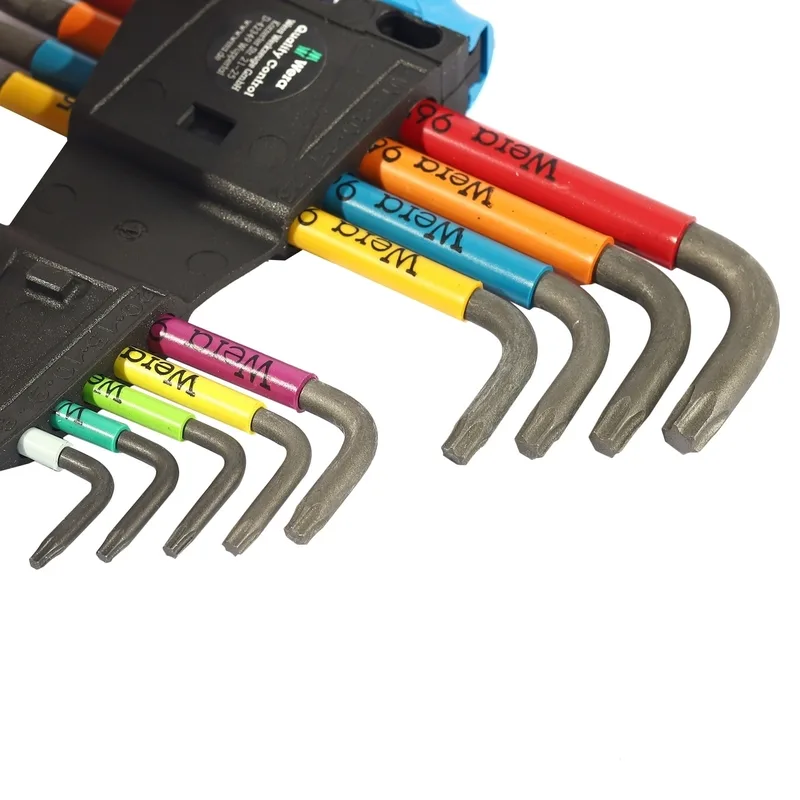 WERA ประแจดาว 6 แฉก 967/9 TORX Multicolor HF 1 รุ่น 05024179001 - Image 4
