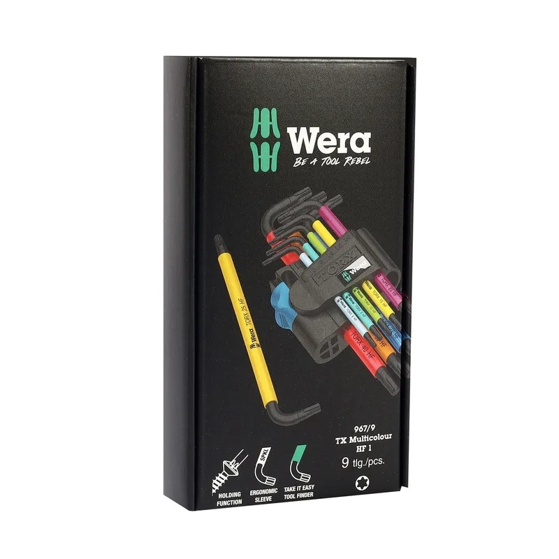 WERA ประแจดาว 6 แฉก 967/9 TORX Multicolor HF 1 รุ่น 05024179001 - Image 9