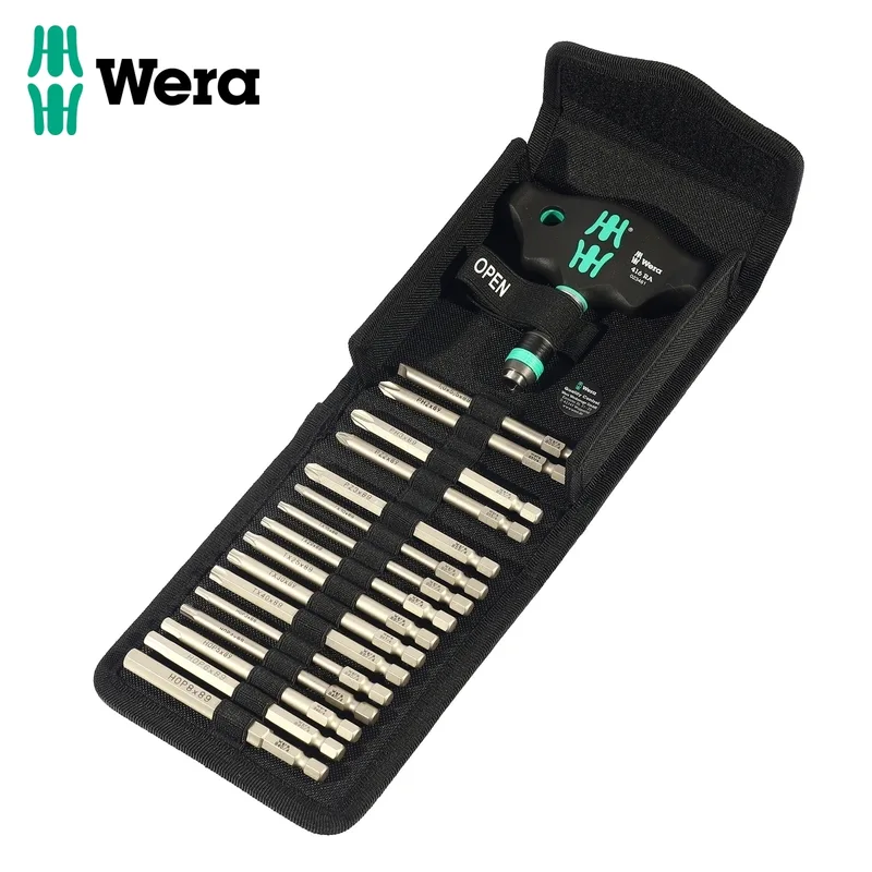 WERA ชุดไขควง Kraftform Kompakt 400 RA Set 1 รุ่น 05023471001