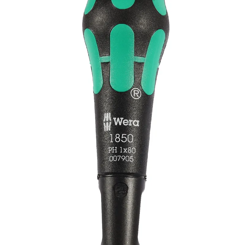 WERA ไขควงบอลหัวแฉก รุ่น 1850 PH Kraftform Ball-Grip Kreuzschlitz ขนาด 1 x 80 มม. - Image 5