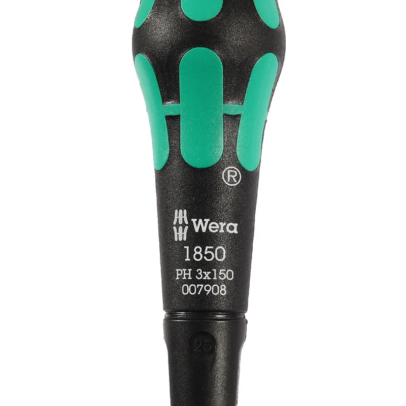 WERA ไขควงบอลหัวแฉก รุ่น 1850 PH Kraftform Ball-Grip Kreuzschlitz ขนาด 3 x 150 มม. - Image 5