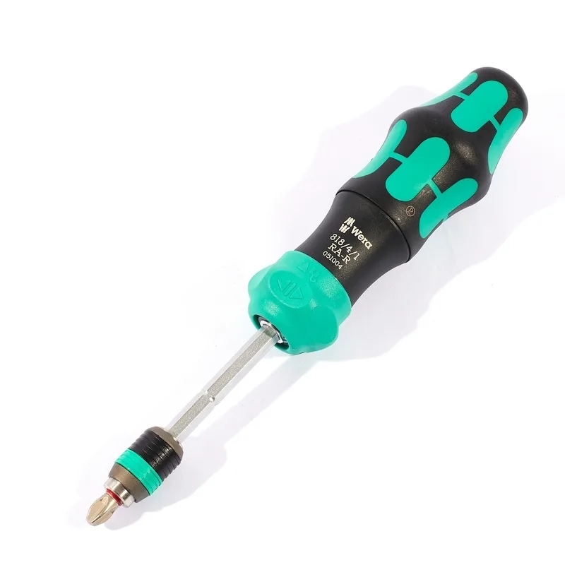 WERA ไขควง Kraftform Kompakt 25 RA-R แบบหมุนกลับได้ พร้อมกระเป๋า จำนวน 6 ชิ้น - Image 2