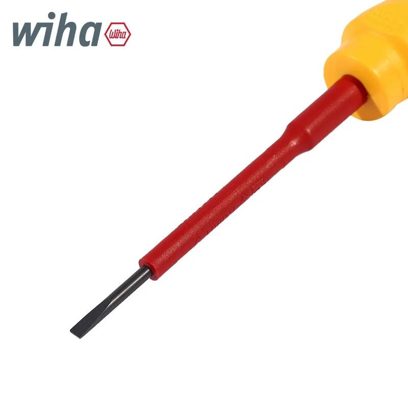 WIHA ไขควงกันไฟ SoftFinish หัวแบน ขนาด 2 x 60 มม. รุ่น 320N รหัส 00819 - Image 2