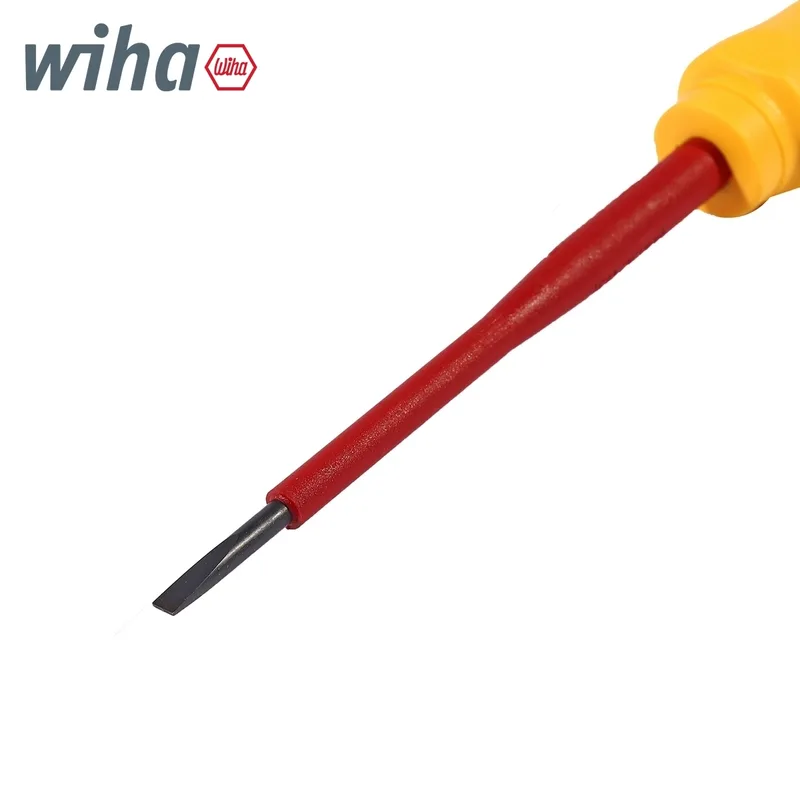 WIHA ไขควงกันไฟ SoftFinish หัวแบน ขนาด 2.5 x 75 มม. รุ่น 320N รหัส 00820 - Image 2