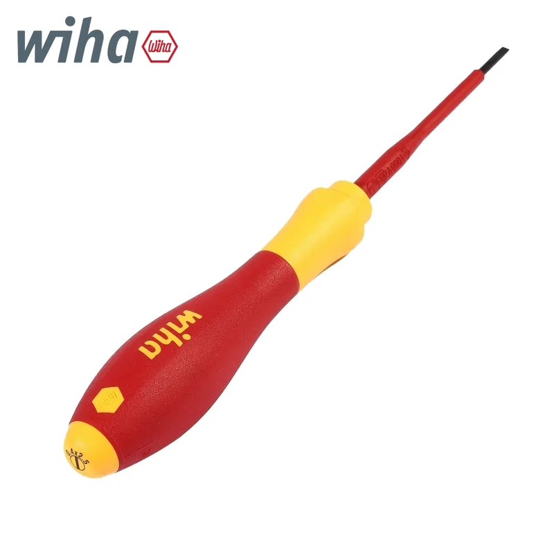 WIHA ไขควงกันไฟ SoftFinish หัวแบน ขนาด 2.5 x 75 มม. รุ่น 320N รหัส 00820 - Image 4