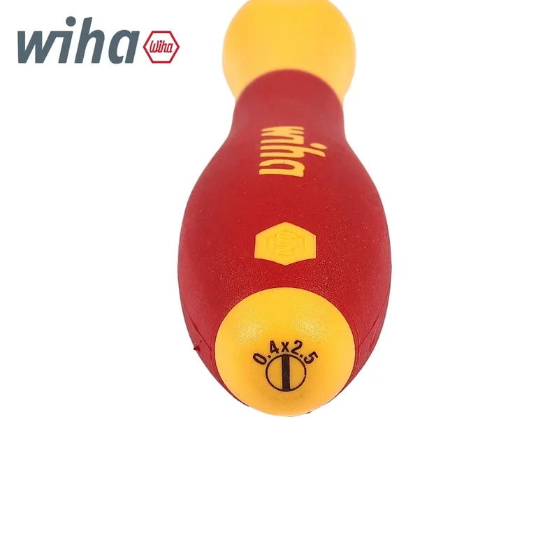 WIHA ไขควงกันไฟ SoftFinish หัวแบน ขนาด 2.5 x 75 มม. รุ่น 320N รหัส 00820 - Image 5