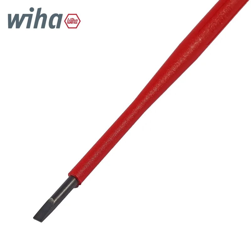 WIHA ไขควงกันไฟ SoftFinish หัวแบน ขนาด 3 x 100 มม. รุ่น 320N รหัส 00821 - Image 2